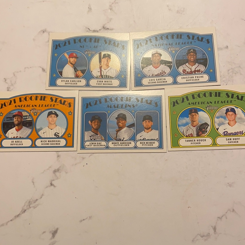 2021 Rookie Stars Topps cards